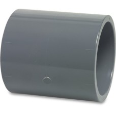 Sok PVC-U 50 mm lijmmof 16bar grijs L1