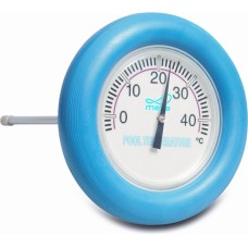 Mega Drijvende thermometer blauwe ring