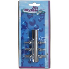 Air Divider with switch 6-Way 4/6 mm