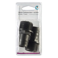 Hose Connector + Screw 25 mm- 1"