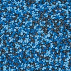 aquarium gravel blauw mix/zwart