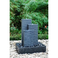 Hollow Fountain Mumur Black. Formaat: 80x60x100