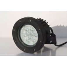 LED SCHIJNWERPER 3 X 1W RGBZONDER TRANSFO - 7M50 KABEL