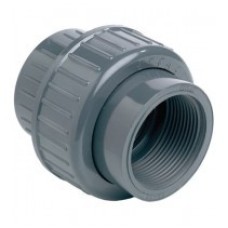 Pvc 3/3 koppeling 50x1 1/2" bi .dr. PN16