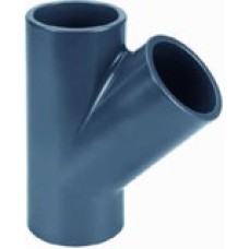 Pvc T-stuk 45gr. 40mm PN16