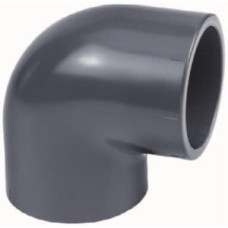 Pvc knie 90gr. 90mm PN16